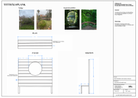 Konstruktionsritning Villaträdgård Ängelholm